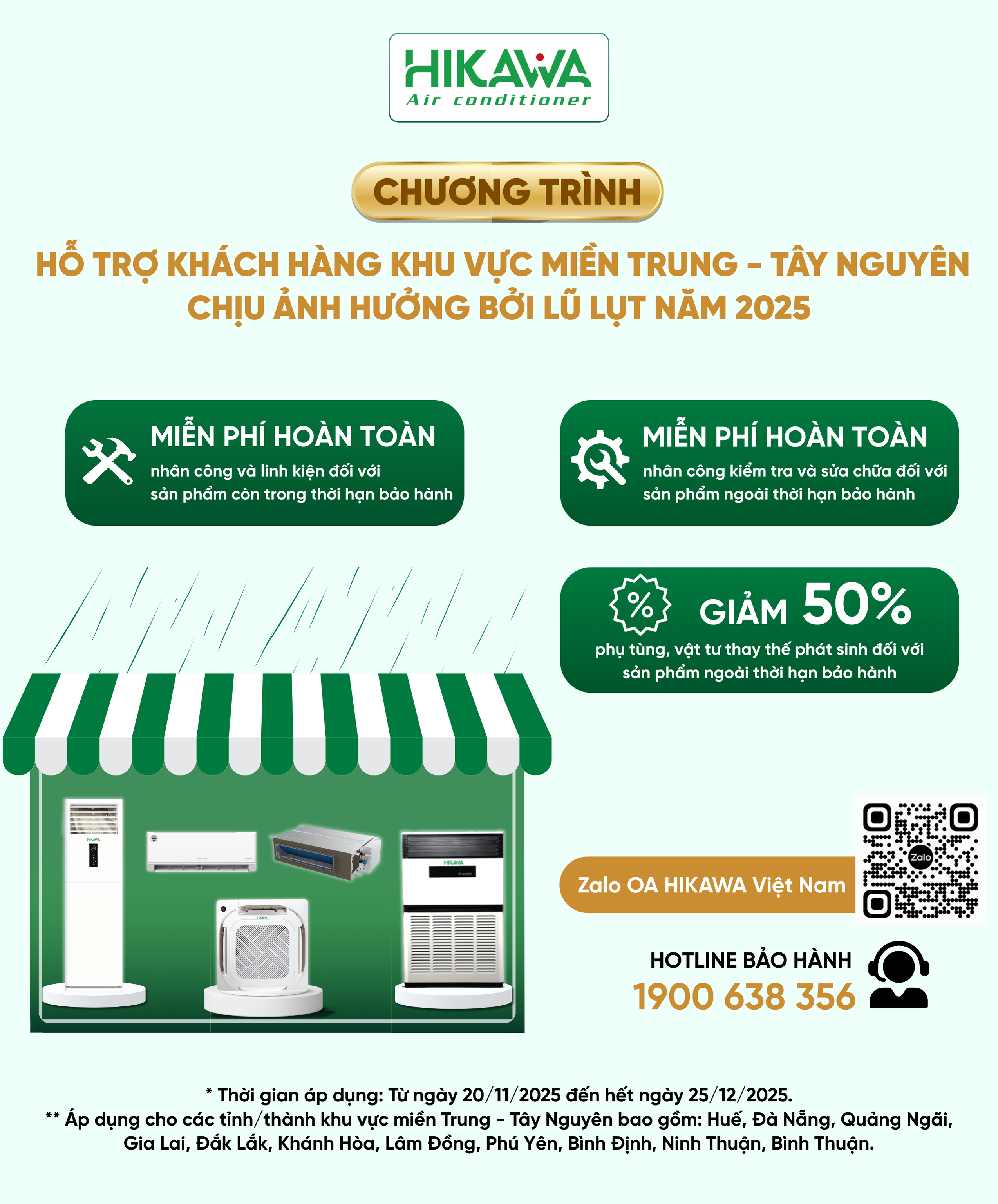 Chương trình hỗ trợ khách hàng khu vực miền Trung-Tây Nguyên
