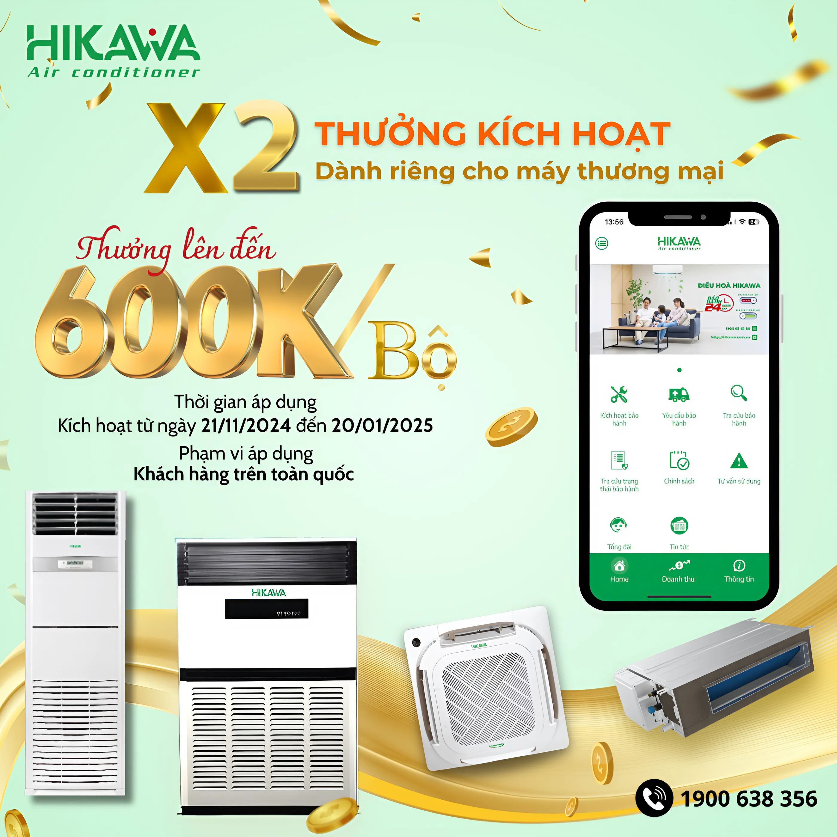 tăng mức thưởng khbh